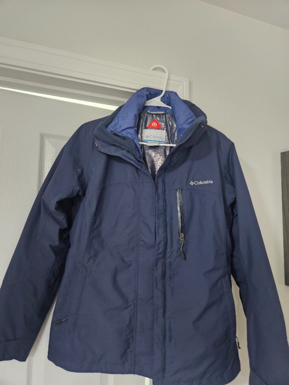 Women's M Columbia Whirlbird Interchange 3 in 1Sski Jacket with Omni Tech & Om